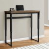Computer Desk, Home Office, Standing, Adjustable, Laptop, Contemporary & Modern - Walnut - Image 12