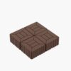 New Style Patio Deck Tiles, Diy Module Interlocking Decking Tiles Floor Tile Outdoor And Indoor, Easy And Quick Installation Court Tiles For Porch Poolside Balcony Backyard 44 Pieces - Red Brown - Image 5