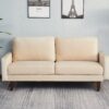 Stationary Loveseat - Beige - Image 7