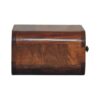 Avora - Mini Wall Mounted 1 Drawer Nightstand - Beige Brown - Image 7