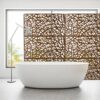 Outdoor & Indoor Metal Privacy Screen Freestanding Decorative Privacy Screen, Privacy Fence Panels For Deck Balcony Patio Garden - Brown - Image 13