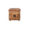 Buffalo - Hide Storage Trunk - Oak - Image 7