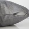 Pillows, Square, Insert Included, Decorative Throw, Hypoallergenic And Stylish Appearance (Set of 2) - Gray - Image 3