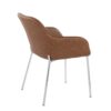 Daniella - Contemporary Dining Chair (Set of 2) - Chrome / Camel - Image 4