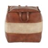 Cobbler - Industrial Pouf - Brown / Tan - Image 4
