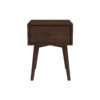 Avery - Solid Wood Nightstand - Brown - Image 2