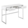 Franklin - Contemporary Console Table - White - Image 2
