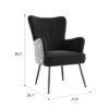 Amirra - Accent Chair - Black - Image 6