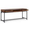 Banting - Mid Century Wide Desk - Walnut Veneer - Image 3