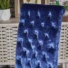 Elegant George Hi Back Dining Chair (Set of 2) With Tufted Velvet - Navy Blue - Image 6