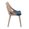 Charlotte - Farmhouse Chair (Set of 2) - White Washed / Blue - Image 3