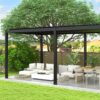 Louver Pergola Steel Louvers & Frame - Black - Image 4