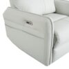 29.92" 270 Power Swivel Rocker Recliner Chair, Electric Glider Reclining Sofa With USB Ports, Power Swivel Glider, Rocking Chair Nursery Recliners For Living Room Bedroom - Light Gray - Image 22