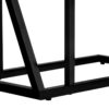 Accent Table, C - Shaped, Contemporary And Modern - Black - Image 8