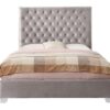 Artet - Queen Upholstered Bed - Gray - Image 2