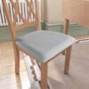 3 Piece Kitchen Dining Set With Drop Leaf Dining Table And 2 Dining Upholstered Chairs, Dining Room Set For Small Places - Natural - Image 27