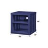 Cargo - Nightstand With USB - Blue - Image 6
