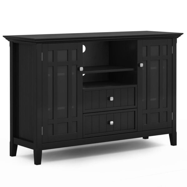 Bedford - Tall TV Media Stand - Black