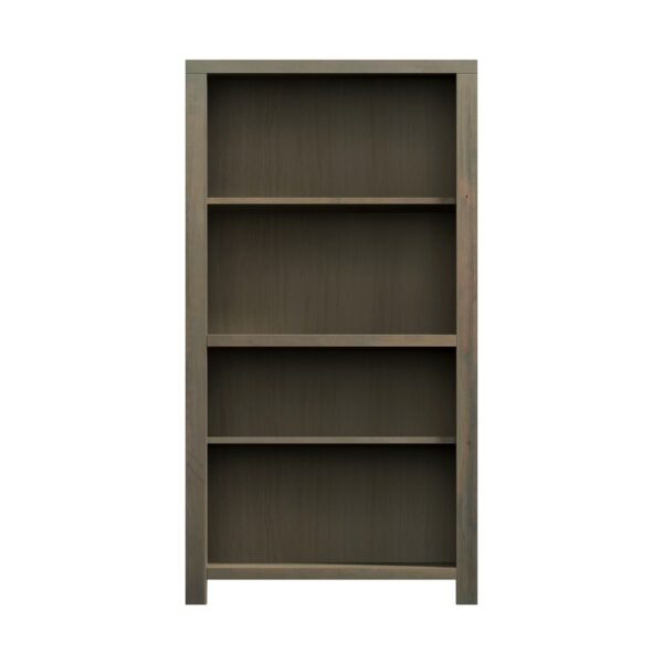 Joshua Creek - High 4 Shelf Bookcase - Barnwood
