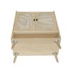 2 Door Shoe Rack, Freestanding, Modern Shoe Storage Cabinet, For Entryway - Natural - Image 22