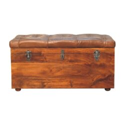 Buffalo - Hide Storage Trunk - Chestnut