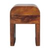 Darcy - Mini Nightstand With Curved Edges - Brown - Image 8
