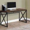 Computer Desk For Home Office, Laptop, Versatile Design - Brown - Image 3