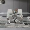 Marcus - Horseshoe Dining Chairs (Set of 2) - White - Image 5