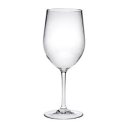 Leadingware Tritan Plastic Wine Glasses (Set of 4), Unbreakable, Bpa Free, 12Oz - Clear