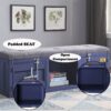Cargo - Bench With Storage - Blue / Gray - Image 5
