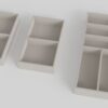 Vanity Table With LED Lights, Flip-Top Mirror And 2 Drawers, Jewelry Storage - Sleek Gray - Image 26