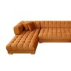 Marlow - U Shape Corner Sofa - Cognac - Image 2