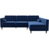Christian - Sectional Sofa Right Facing - Blue - Image 7