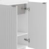 Murphy - Laundry Multifunctional Cabinet With Faucet And Stainless Steel Sink - White - Image 4