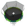Yc 14Ft Recreational Trampolines With Enclosure For Kids And Adults With Patented Fiberglass Curved Poles Pumpkin - Green - Image 16
