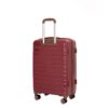 5 Piece Set (20"24"28 +A Travel Bag And A Toiletry Bag), Pp Hardshell Carry On Luggage Set With Tsa Lock Carry On Suitcase Luggage Durable Suitcase - Wine Red - Image 15