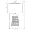 Contemporary Lighting, Table Lamp, Ceramic - Cream - Image 6