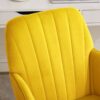 Swivel Office Chair - Bright Yellow - Image 3