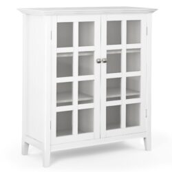 Acadian - Medium Storage Cabinet - White