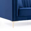 Angelina - Sofa - Dark Blue - Image 2