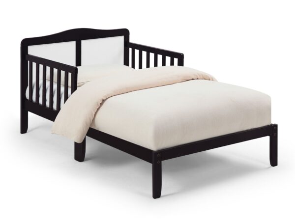 Birdie Toddler Bed - Espresso / White