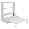 Queen Size Murphy Space Saving Wall Bed With Cushion - White - Image 2