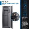 7.87 Cubic Ft Keypad Rifle Safe - Black - Image 8