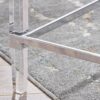Ultra Modern Rectangle Coffee Table With Tempered Glass Surface - Clear - Image 6