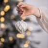 Christmas Ball Ornaments, Decorative Hanging Ball Christmas Tree Ornaments For Holiday Decorations (Set of 12) - White - Image 2