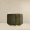 Cosey - Swivel Chair - Gold / Green / Olive Green - Image 5
