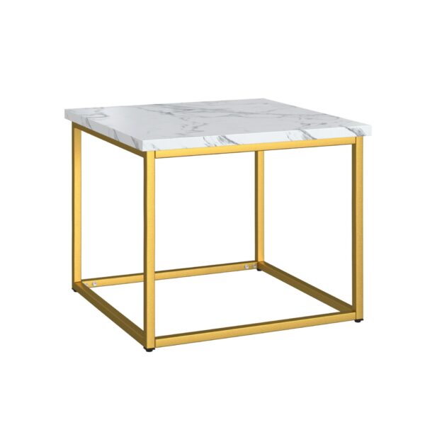 Marb - End Table - White