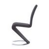 Marcus - Horseshoe Dining Chairs (Set of 2) - Gray - Image 2