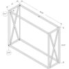 Accent Console Table For Entryway, Contemporary & Modern - Gold - Image 5