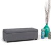 Hamilton - Storage Ottoman - Slate Gray - Image 9